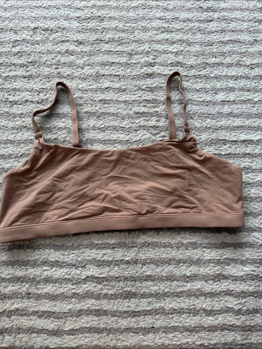 Skims fits everybody scoop bralette sienna NWOT xl